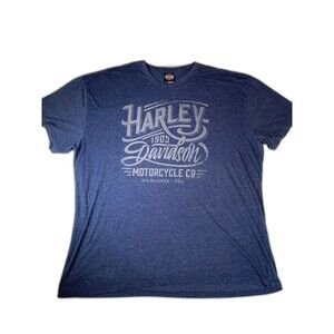 Harley Davidson Mens 3XL BedFord Texas Shirt Motorcycles